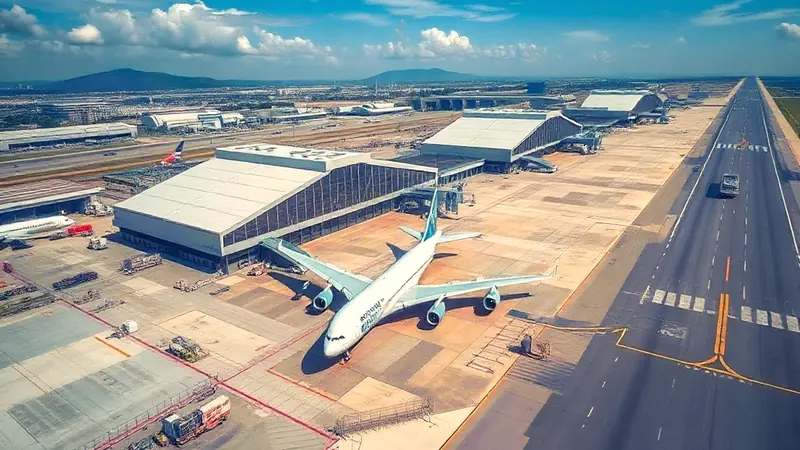 Cargolux Boeing 747-8F Lands at Hanoi's Noi Bai - Foto 3