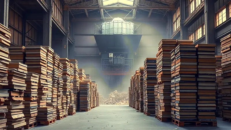 Amazon Destroys Print Books to Train Its AI