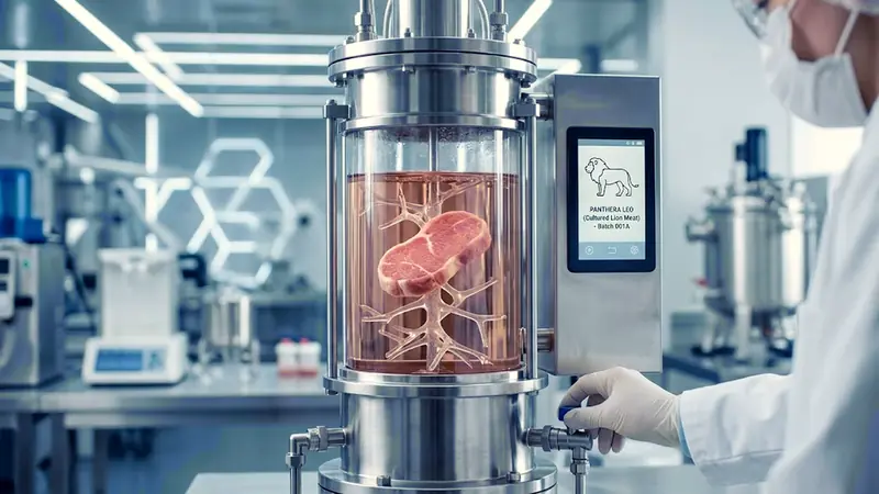 Löwenfleisch aus dem Labor: Primeval Foods revolutioniert das Luxus-Cultured-Meat