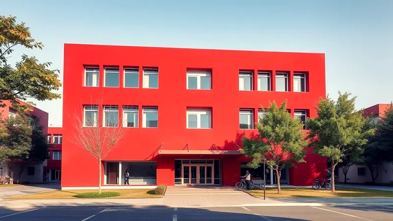 Centro de Innovación INES: Das rote Gebäude in Concepción