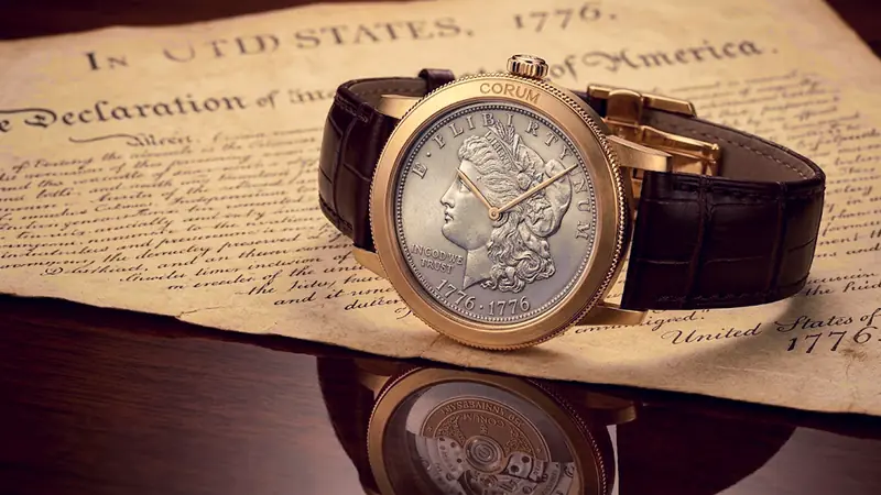Corum Heritage Coin: die Uhr zum 250. Jubiläum der USA