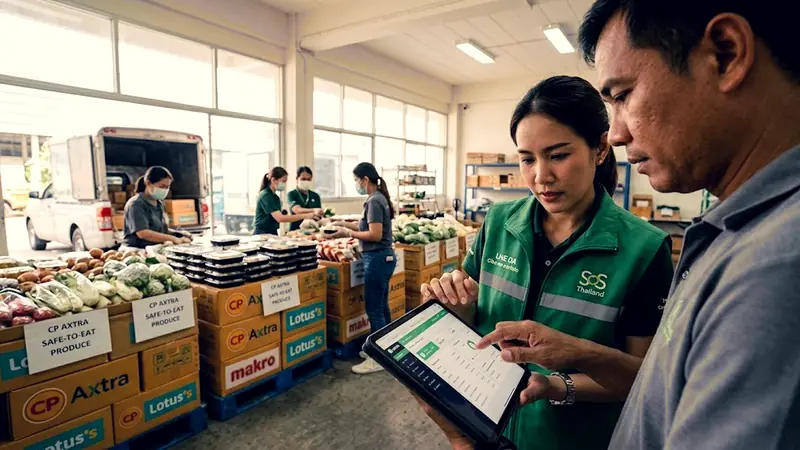 CP Axtra gegen Lebensmittelverschwendung in Thailand: das Programm „Nicht weggeworfenes Essen"