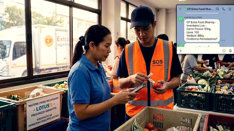 CP Extra und das Food-Sharing-Projekt: Gerettete Lebensmittel für thailändische Familien