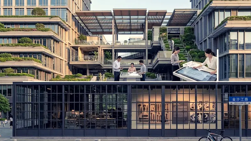 Foster + Partners in Shanghai: der bioklimatische Masterp... - Foto 4