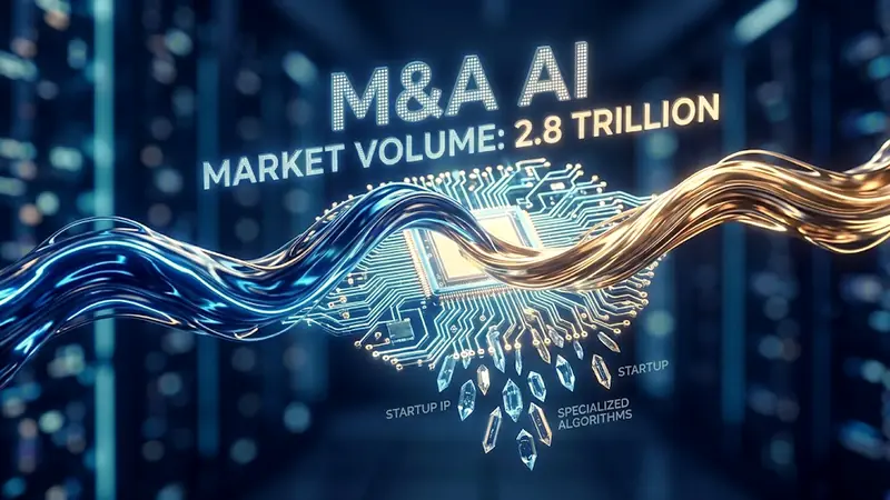 KI-Fusionen und Übernahmen: 2,8 Billionen Dollar im großen Angriff auf Künstliche Intelligenz