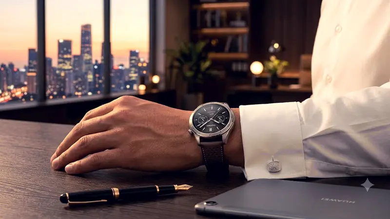 HUAWEI WATCH GT 5: Premium-Smartwatch mit Titan und KI