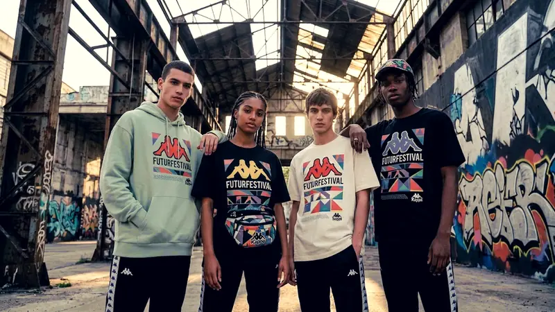 Kappa FuturFestival: Capsule Collection mit Kappa Streetwear