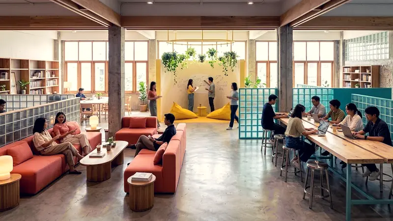 Khotkool Office: Das Büro in Bangkok mit Rutsche und bunt... - Foto 2