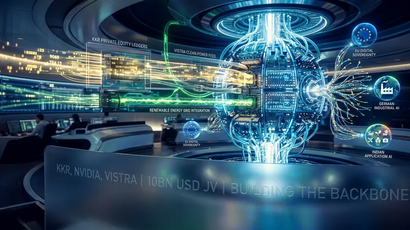 KKR、NvidiaとVistra:2026年のAIインフラを再定義する100億ドルの合弁事業 - Foto 2