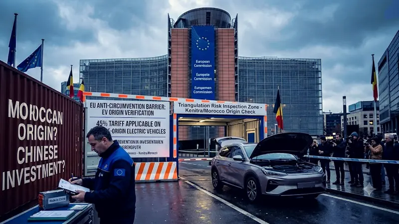 Marokko, China und Elektroautos: Brüssels Zoll-Alarm