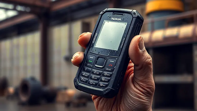 Nokia 123 Shield: IP65 Feature Phone With 1750 mAh Battery