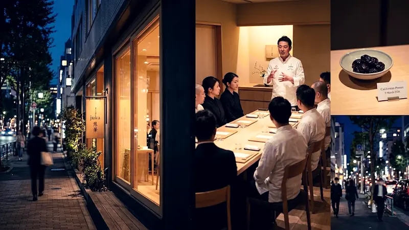 Die kalifornische Pflaume erobert Tokio: Wenn chinesische Tradition auf japanischen Minimalismus trifft