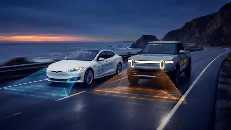 テスラ対リヴィアン:2026年を変える自動運転戦争 - Foto 4
