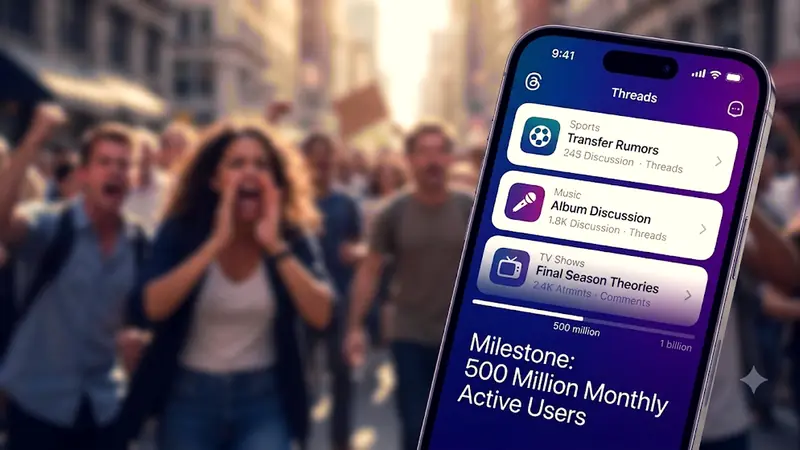 Threads Peilt die Milliarde an: Meta Fordert X mit 500 Millionen Nutzern Heraus