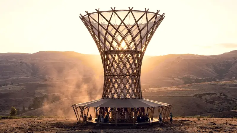 Warka Water: Der Turm, der Trinkwasser aus der Luft gewinnt - Foto 2